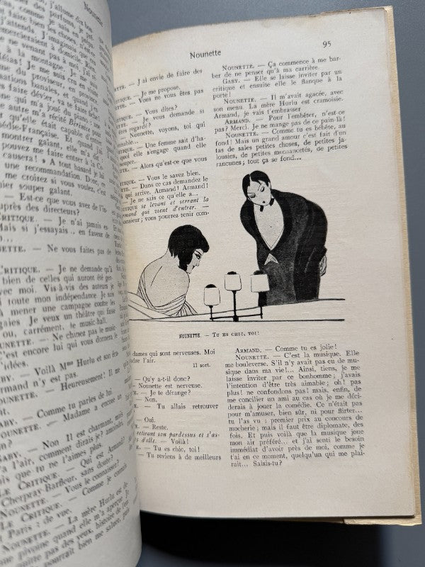 Nounette ou la déesse aux cent bouches, Henri Duvernois - Arthème Fayard et Cie Éditeurs, ca. 1912