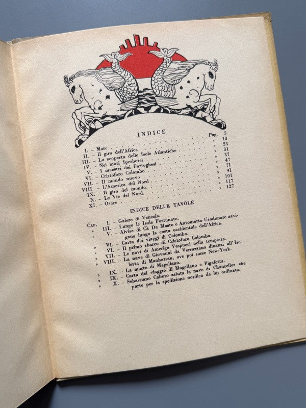 I grandi navigatori italiani, Giuseppe Fanciulli - La Libreria Dello Stato, 1931