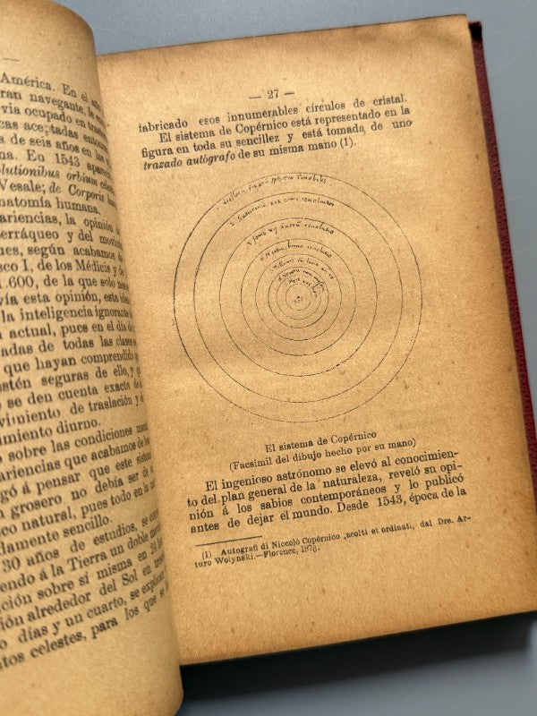 La astronomía y sus fundadores, Camilo Flammarión - Biblioteca de La Irradiación, ca. 1900