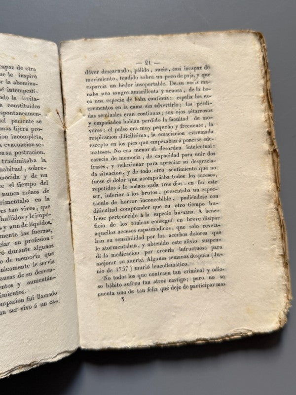 El onanismo. Enfermedades derivadas de la masturbación - Imprenta de Ignacio Estivill, 1845