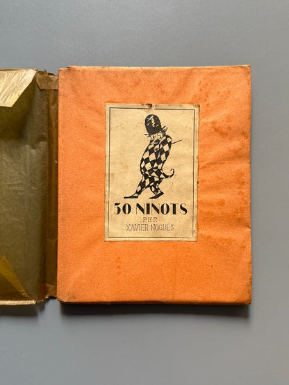 50 ninots, Ramón Reventós. Xavier Nogués - Editorial Salvat Papasseit Llibrers Barcelona, 1922