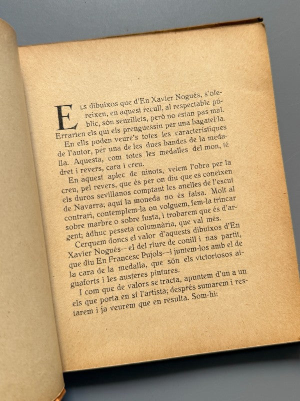 50 ninots, Ramón Reventós. Xavier Nogués - Editorial Salvat Papasseit Llibrers Barcelona, 1922