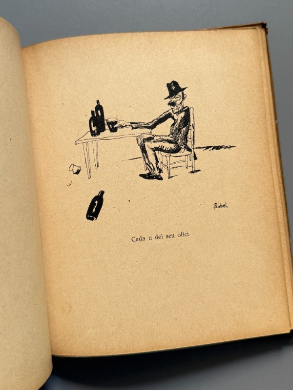 50 ninots, Ramón Reventós. Xavier Nogués - Editorial Salvat Papasseit Llibrers Barcelona, 1922
