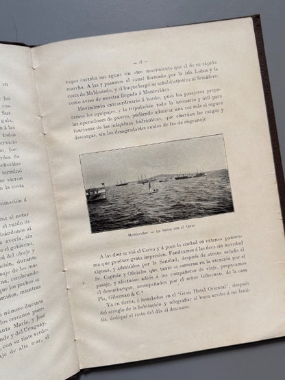 Viaje al Rio de la Plata, Marcos Rocamora Rosés - Imprenta de Henrich y Cª, 1903