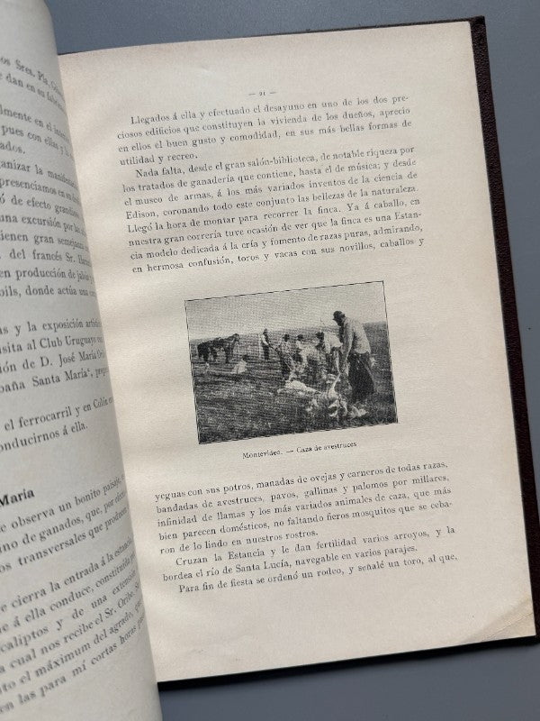 Viaje al Rio de la Plata, Marcos Rocamora Rosés - Imprenta de Henrich y Cª, 1903