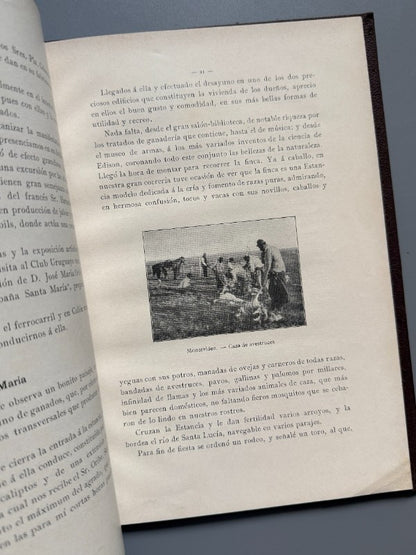 Viaje al Rio de la Plata, Marcos Rocamora Rosés - Imprenta de Henrich y Cª, 1903