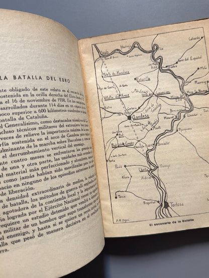 La marcha sobre Barcelona, C. Torre Enciso y D. Muro Zegri - Editora Nacional, 1939
