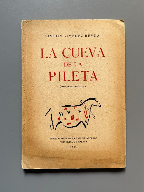 La Cueva de la Pileta - Simeon Gimenez Reyna - Málaga, 1958