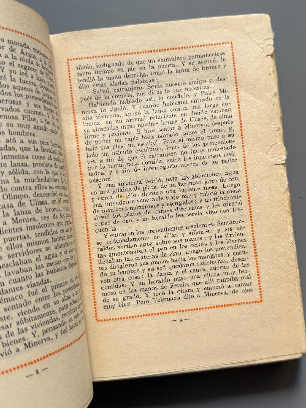 Odisea, Homero - Editorial Ibérica, 1929