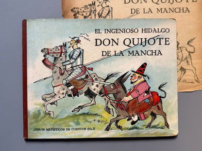 El ingenioso hidalgo Don Quijote de la Mancha - Libros Artísticos de Cuentos, ca. 1950