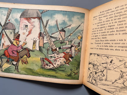 El ingenioso hidalgo Don Quijote de la Mancha - Libros Artísticos de Cuentos, ca. 1950