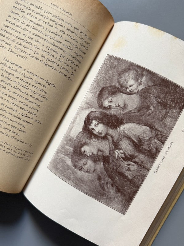 La vida nueva, Dante Alighieri - Editorial Montaner y Simón, 1912