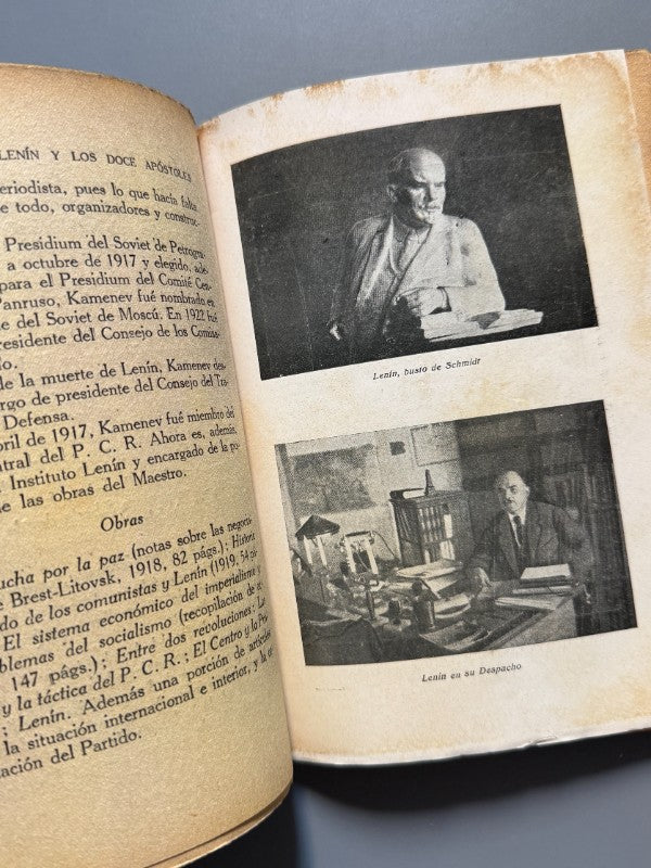 Lenin y los doce apóstoles de la nueva Rusia, Boris Voline - Editorial Lux, 1930