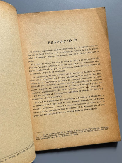 En vísperas de la toma del poder: El VI Congreso del Partido Bolchevique - Publicaciones Edeya