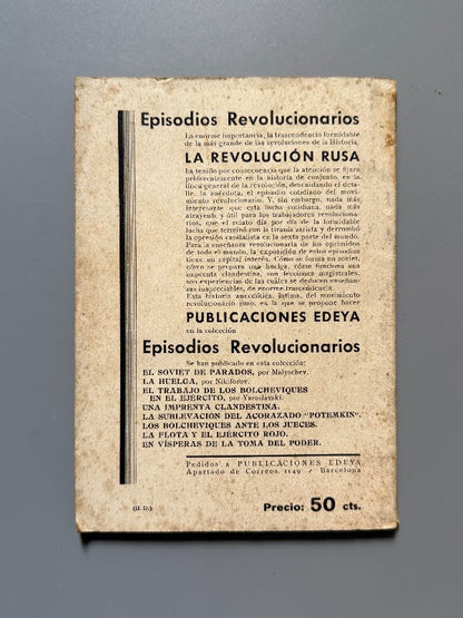 En vísperas de la toma del poder: El VI Congreso del Partido Bolchevique - Publicaciones Edeya