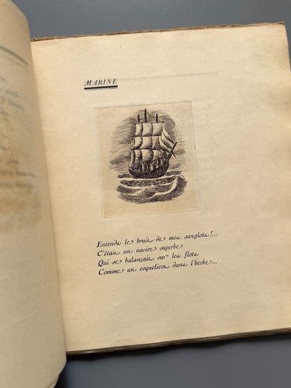 Coeurs a prendre, Georges Gabory. D. Galanis (nº10 - papel japón) - Editorial Sagittaire, 1920