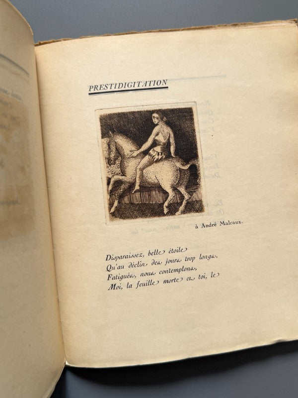 Coeurs a prendre, Georges Gabory. D. Galanis (nº10 - papel japón) - Editorial Sagittaire, 1920