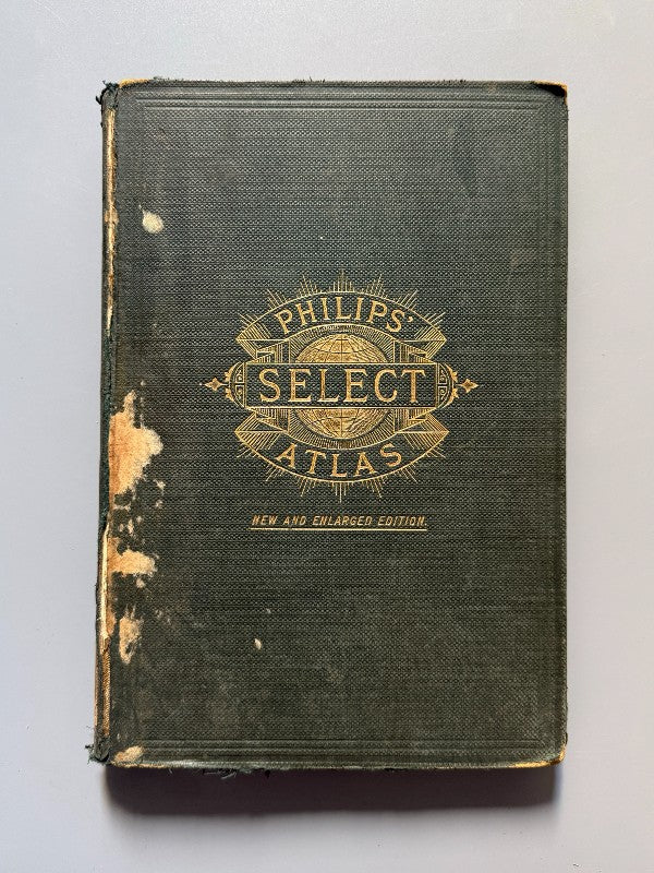 Philip's select atlas of modern geography, William Hughes - George Philip and Son, 1884 - Antigularia