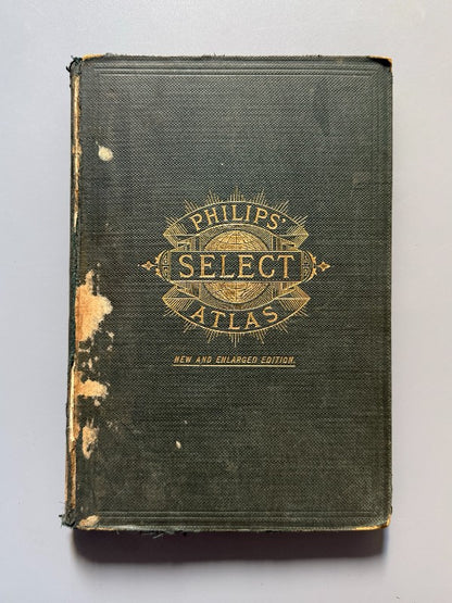 Philip's select atlas of modern geography, William Hughes - George Philip and Son, 1884 - Antigularia