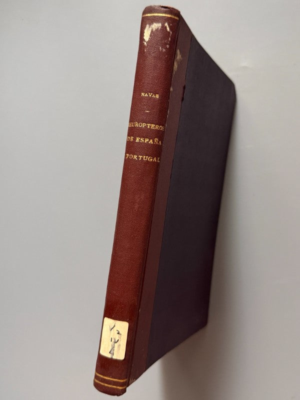 Neurópteros de España y Portugal, Longinos Navás - S. Fiel, 1908