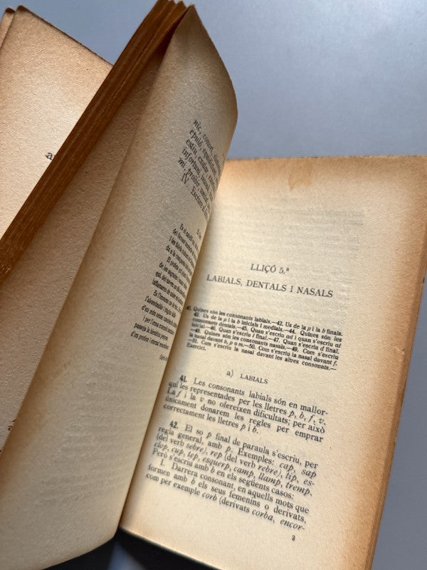 Ortografía mallorquina, Francesc de B. Moll - Imprenta de Mn. Alcover, 1931