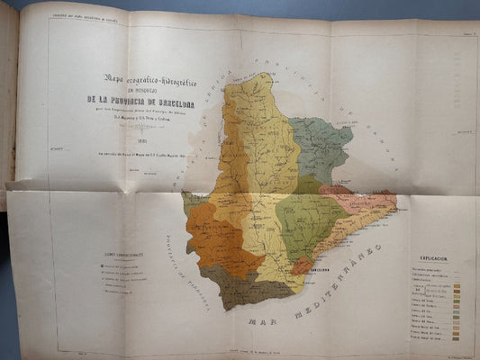 Descripción física, geológica y minera de la provincia de Barcelona, Maureta y Thós - 1881