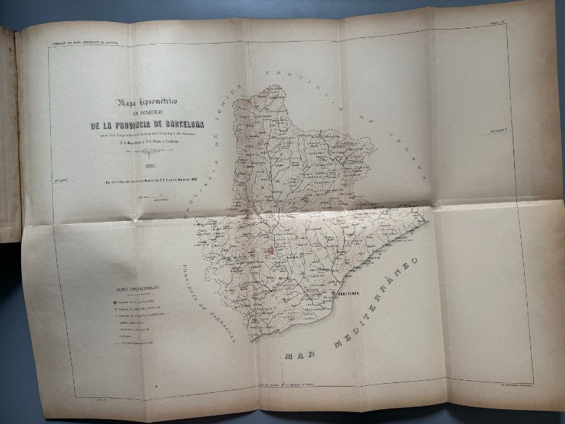 Descripción física, geológica y minera de la provincia de Barcelona, Maureta y Thós - 1881
