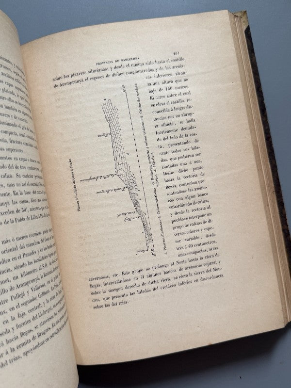 Descripción física, geológica y minera de la provincia de Barcelona, Maureta y Thós - 1881