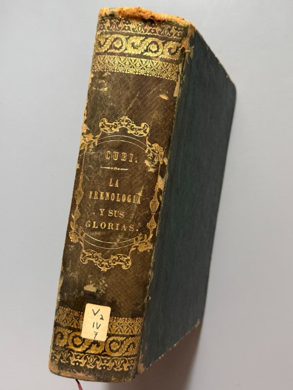 La frenología y sus glorias, Mariano Cubí y Soler - Imprenta Hispana de V. Castaños, 1853