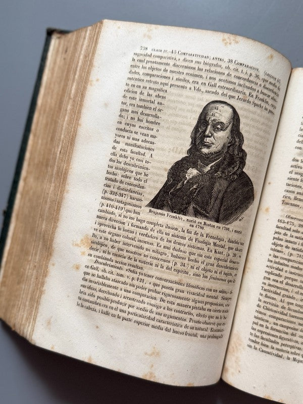 La frenología y sus glorias, Mariano Cubí y Soler - Imprenta Hispana de V. Castaños, 1853