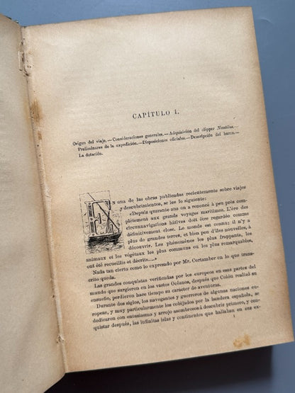 Viaje de circunnavegación de la corbeta Nautilus, Fernando Villaamil - Madrid, 1895