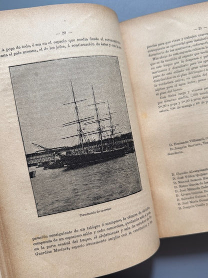 Viaje de circunnavegación de la corbeta Nautilus, Fernando Villaamil - Madrid, 1895