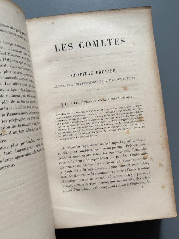 Les comètes, Amédée Guillemin - Libraire Hachette et Cie, 1875
