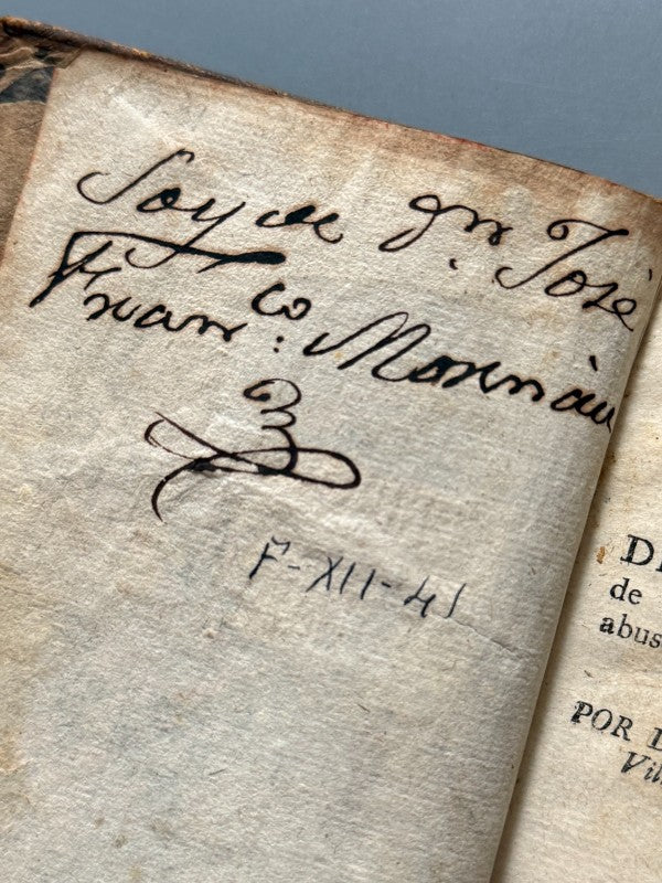 Sueños y discursos, Francisco de Quevedo - Impresor de S. R. M., s.XVIII