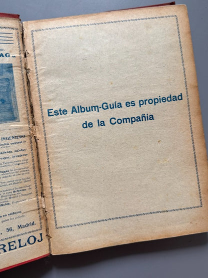 Album-Guía de la Compañía de los Caminos del Norte - Paul Cousseau, 1917