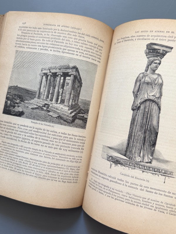Historia de los griegos, Victor Duruy - Editorial Montaner y Simón, 1890-1891