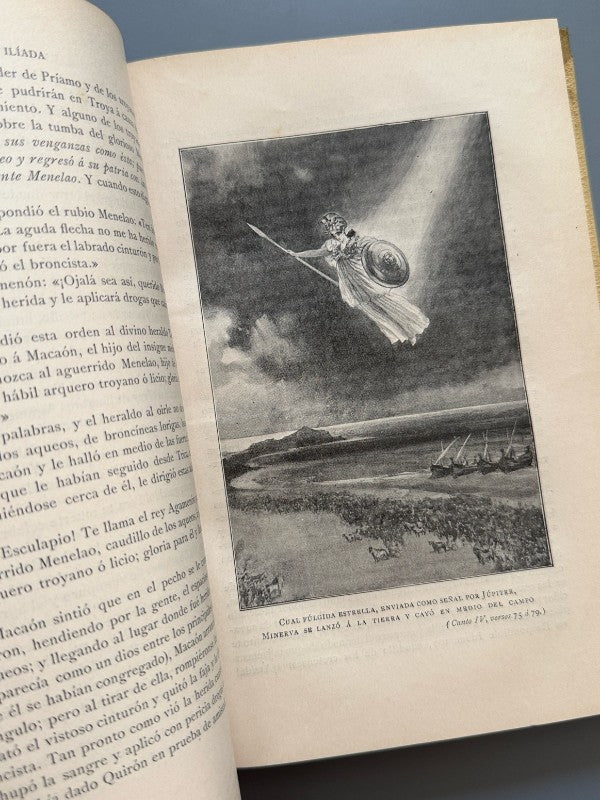 La Ilíada, Homero - Editorial Montaner y Simón, 1908