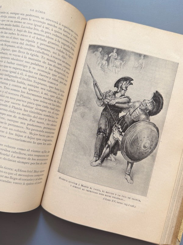 La Ilíada, Homero - Editorial Montaner y Simón, 1908