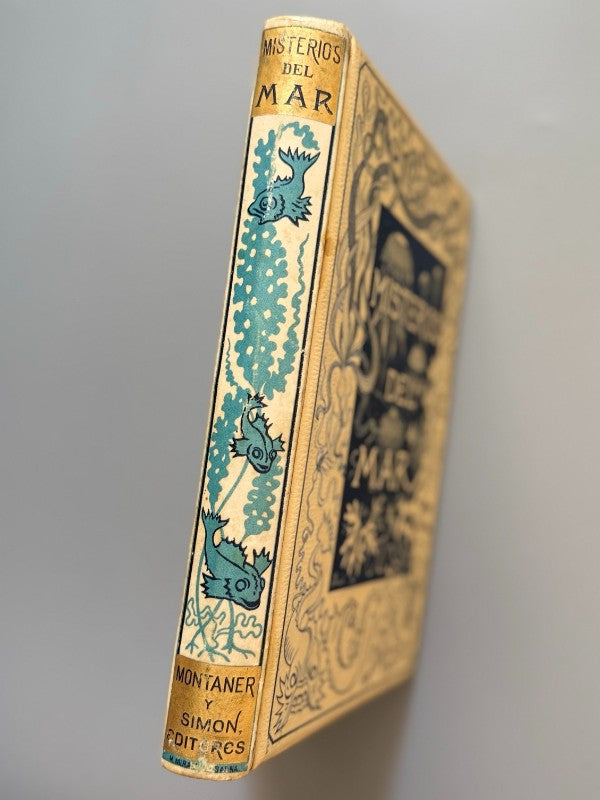 Los misterios del mar, Manuel Aranda y Sanjuan - Editorial Montaner y Simón, 1891