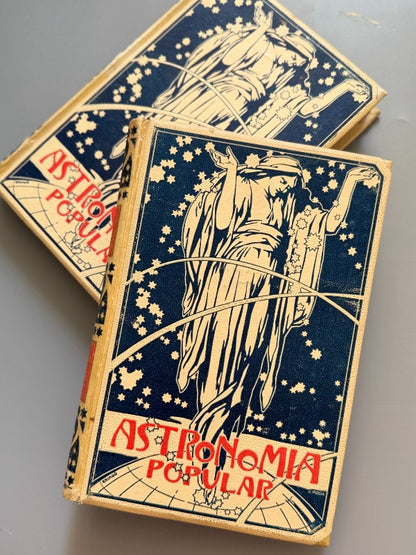 Astronomía popular, Augusto T. Arcimis - Editorial Montaner y Simón, 1901