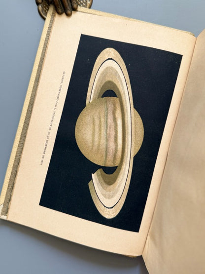 Astronomía popular, Augusto T. Arcimis - Editorial Montaner y Simón, 1901