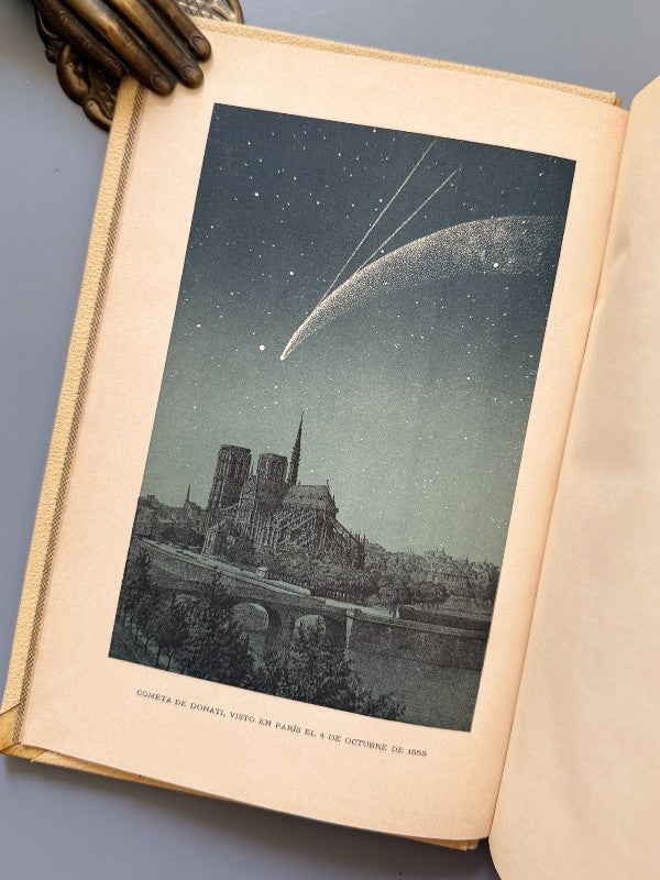 Astronomía popular, Augusto T. Arcimis - Editorial Montaner y Simón, 1901