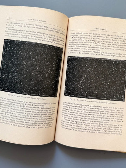Astronomía popular, Augusto T. Arcimis - Editorial Montaner y Simón, 1901