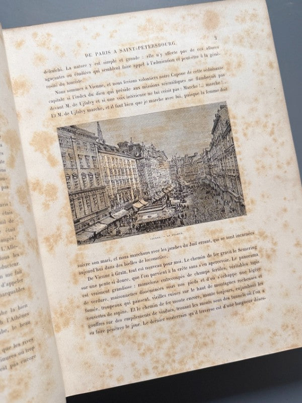 De Paris a Samarkand, Mme de Ujfalvy-Bourdon - Libraire Hachette et Cie, 1880