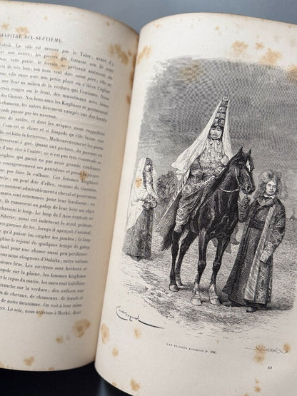 De Paris a Samarkand, Mme de Ujfalvy-Bourdon - Libraire Hachette et Cie, 1880