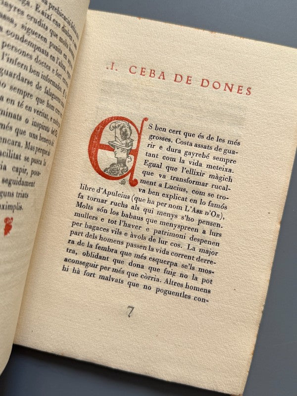 Libre de les set cebetes, Joseph Coroleu. Apel·les Mestres - 1921
