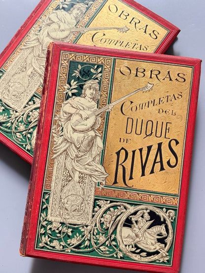 Obras completas del Duque de Rivas - Montaner y Simón, 1884