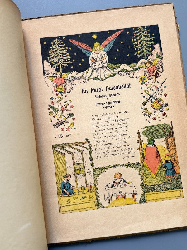 En Perot l'Escabellat, Henric Hoffmann - Editorial J. Horta, 1913