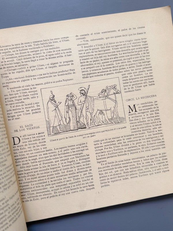 Poemas homéricos. Las aventuras de Ulises, Carlos Riba - Editorial Muntañola, 1920