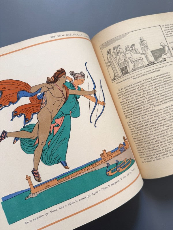 Poemas homéricos. Las aventuras de Ulises, Carlos Riba - Editorial Muntañola, 1920